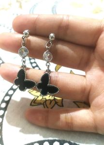 Butterfly Drop Earrings
