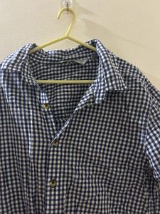Gingham Tie-Front Top