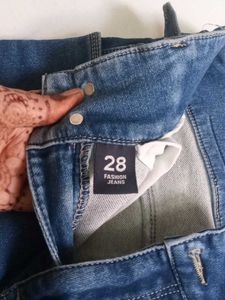 Dark Blue Denim Jeans