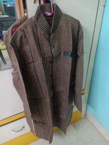 Wedding Brown  Colour Kurta Pyjama
