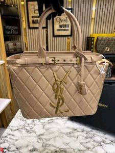 YSL PREMIUM QUILTED MEDIUM TOTE BAG