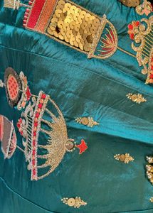 Beautiful &amp; Heavy wedding wear in Silk Girlish Leh