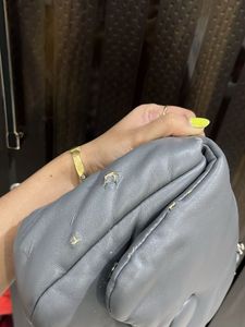 Gray Handbag