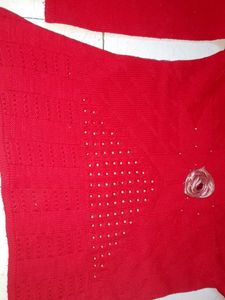 Red Knit Sweater