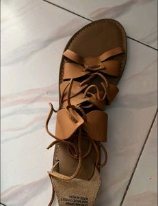 Lace-Up Gladiator Sandals