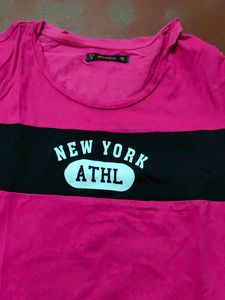 Pink Graphic Tee