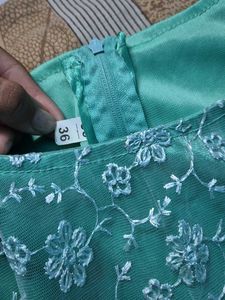 Sea Green Party Frock