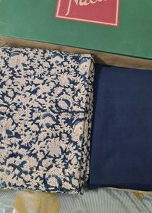 Nalli Brand Fabric 3mtr Top, 2.40mtr bottom
