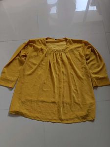 Mustard Yellow Top