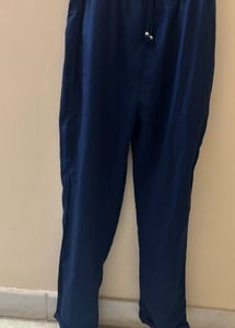 White and Blue Jumpsuit