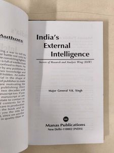 India&#39;s External Intelligence (RAW)