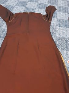 Rust Brown Kurta