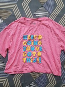Pink Graphic Tee