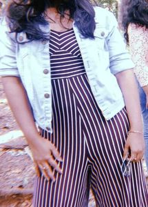 Striped Jumpsuit
