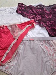 Combo Of Five Imported Fabric Panty