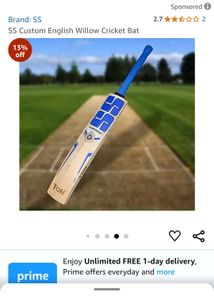 SS WILLOW TON BAT 🏏