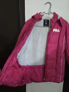 FILA Pink Puffer Jacket bust 34~36