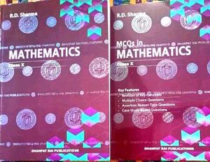 Rd Sharma Class 10th Mathematics Standard