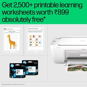 HP DeskJet 2820 Wireless Color All-in-One Printer