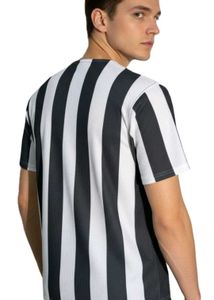 Striped Half-Zip T-Shirt