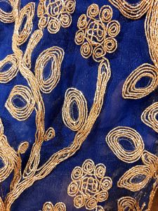 Beautiful Royal Blue Frock