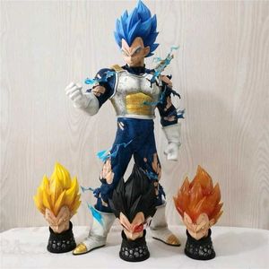 DBZVegeta with 4Interchangable Heads Action Figure