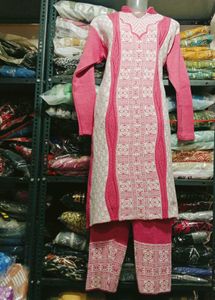 Woolen Kurti Set