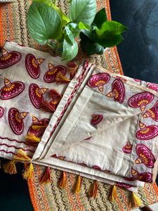 “Assamese Japi” Designed cotton Saree Brand New