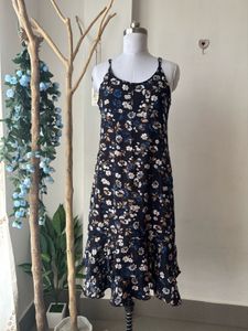 summer string dress high low