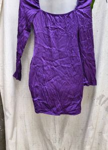 1177. Purple Mini Dress