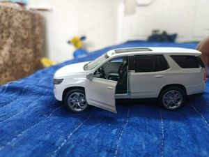 White SUV Diecast Model Car