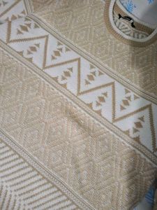 Patterned Knit Sweater