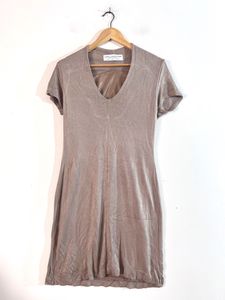 Zara Nude Bodycon Dress (Women)