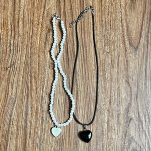Heart Necklace Combo