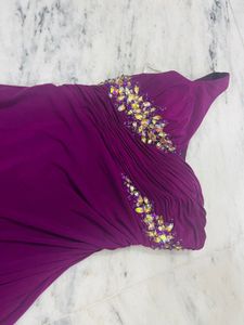 Side Cut One Shoulder Designer Dress