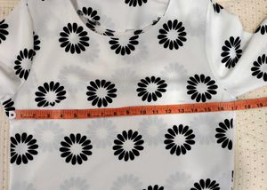 Floral Print 3/4 Sleeve Top