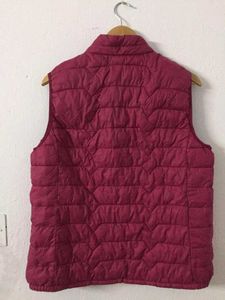Burgundy Padded Vest