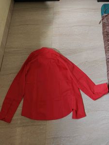 Red Long Sleeve Shirt