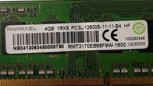 RAMAXEL 4 GB RAM for PC
