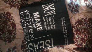 Trendy Newspaper Print Dress