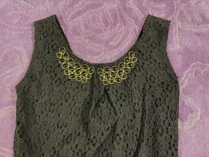 Elegant Black Lace Dress