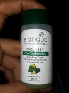 Biotique Cucumber Pore Tightening Toner