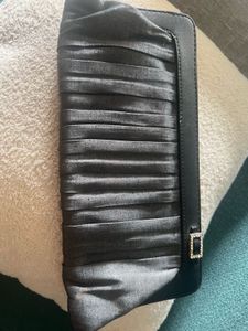 Elegant Grey Clutch