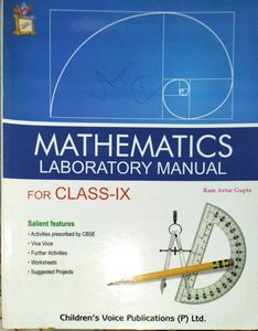 Mathematics Laboratory Manual Book For Class 9