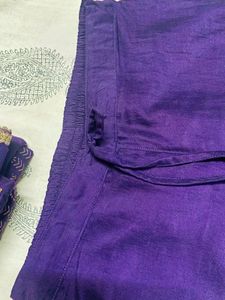 Elegant Purple Kurta Set
