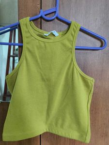 Olive Green Tank Top