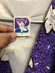 Yessica Blue Printed Dress