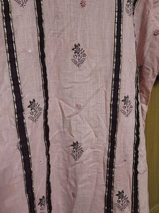 Stitched Peach Kurta