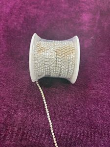 Rhinestone chain roll 10 miter