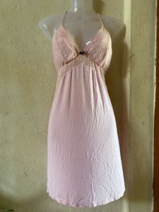 Victoria Secret Pink Lace Nightgown